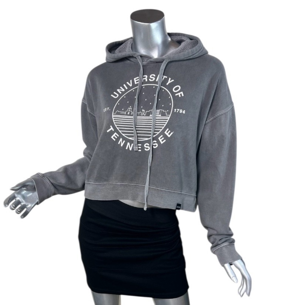 Tennessee Volunteers Circle Scene Cropped Pullover Hoodie Uscape Apparel SMALL